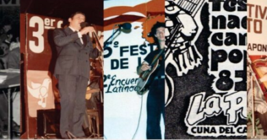 Rocha presente en la Celebración de los 40 años del Primer Festival Nacional de Canto Popular de La Paz