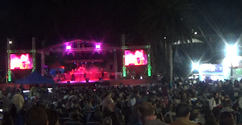 LASCANO : EXITOSO FESTIVAL DEL ASADO CON CUERO