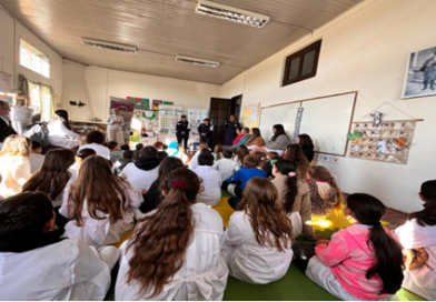 Jornada de prevención en escuelas rurales de Rocha