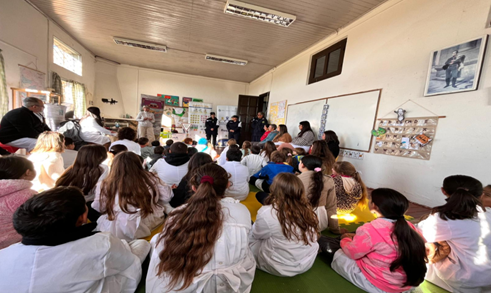 Jornada de prevención en escuelas rurales de Rocha