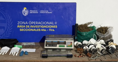 Tres bocas de venta de drogas cerradas en La Paloma