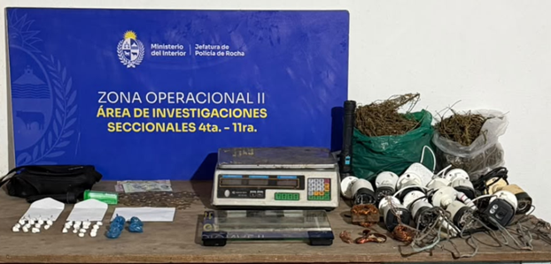 Tres bocas de venta de drogas cerradas en La Paloma