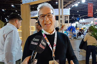 EN LA FIT CON CARLOS FAGETTI, DIRECTOR DE TURISMO DE FRAY BENTOS